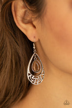 Load image into Gallery viewer, DEW You Feel Me? - Brown Earrings
