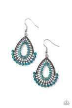 Load image into Gallery viewer, Castle Collection - Blue Earrings
