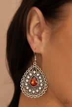 Load image into Gallery viewer, Eat, Drink, and BEAM Merry - Brown Earrings
