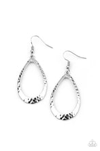 Load image into Gallery viewer, BEVEL-headed Brilliance - Silver Earrings
