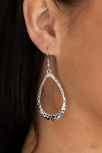 Load image into Gallery viewer, BEVEL-headed Brilliance - Silver Earrings
