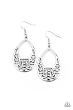 Load image into Gallery viewer, Stylish Serpentine - Silver Earrings

