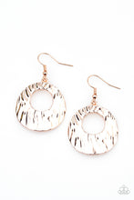 Load image into Gallery viewer, Warped Perceptions - Rose Gold Earrings

