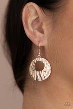 Load image into Gallery viewer, Warped Perceptions - Rose Gold Earrings
