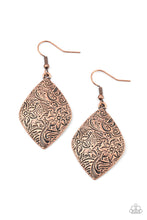 Load image into Gallery viewer, Flauntable Florals - Copper Earrings
