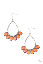 Load image into Gallery viewer, Stone Sky - Orange Earrings
