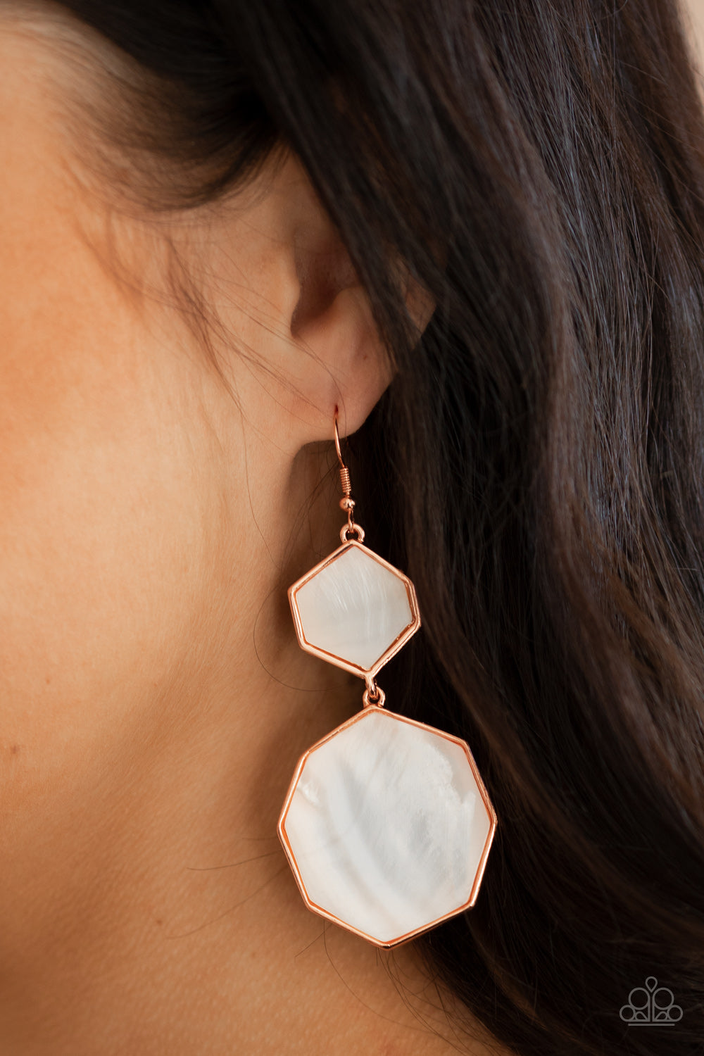 Vacation Glow - Copper Earrings