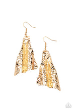 Load image into Gallery viewer, How FLARE You! - Gold Earrings
