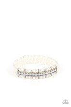 Load image into Gallery viewer, Vintage Beam - White Bracelet
