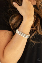 Load image into Gallery viewer, Vintage Beam - White Bracelet
