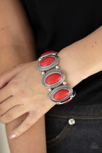 Load image into Gallery viewer, Until The Cows Come HOMESTEAD - Red Bracelet
