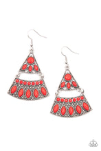 Load image into Gallery viewer, Desert Fiesta - Red Earrings
