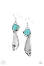 Load image into Gallery viewer, Going-Green Goddess - Blue Earrings -Fashion Fix
