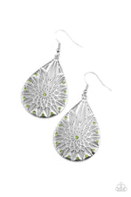 Load image into Gallery viewer, Icy Mosaic - Green Earrings
