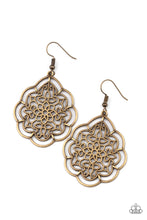 Load image into Gallery viewer, Tour de Taj Mahal - Brass Earrings
