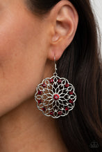 Load image into Gallery viewer, Posy Proposal - Red Earrings
