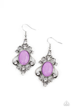 Load image into Gallery viewer, Tour de Fairytale - Purple Earrings
