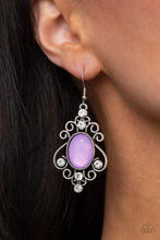Load image into Gallery viewer, Tour de Fairytale - Purple Earrings
