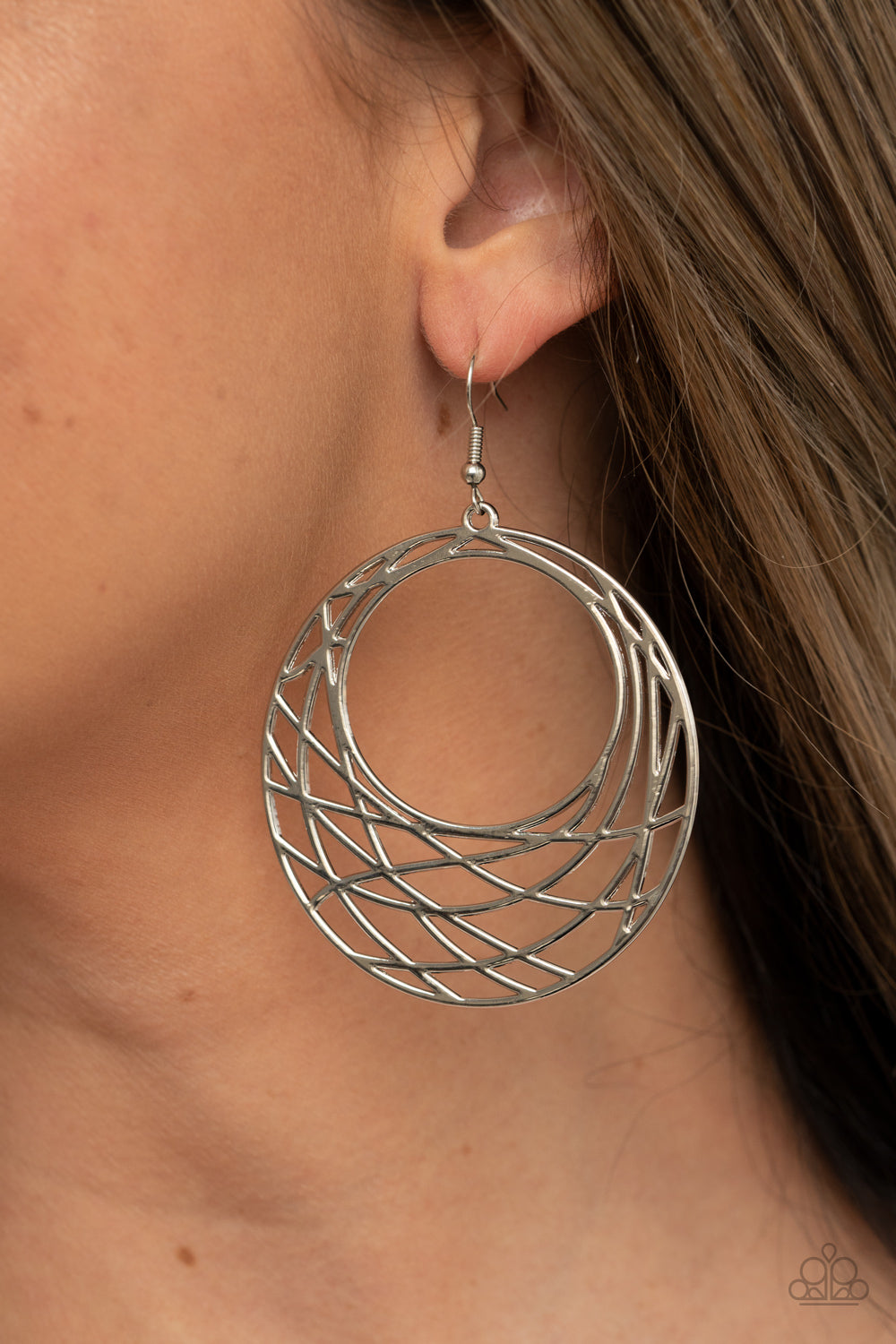 Urban Lineup - Silver Earrings - Hoop