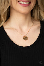 Load image into Gallery viewer, Be Still - Gold Necklace
