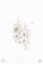 Load image into Gallery viewer, Ageless Applique - White Earrings - Fashion Fix
