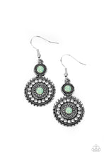 Load image into Gallery viewer, Opulent Outreach - Green Earrings
