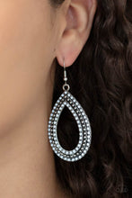 Load image into Gallery viewer, Tear Tracks - White Earrings
