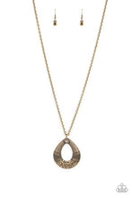 Load image into Gallery viewer, Glitz And Grind- Brass Necklace- Fashion Fix
