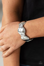 Load image into Gallery viewer, Going, Going, GONG! - Silver Bracelet
