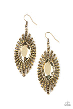 Load image into Gallery viewer, Who Is The FIERCEST Of Them All - Brass Earrings
