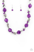 Load image into Gallery viewer, Vidi Vici VACATION - Purple Necklace
