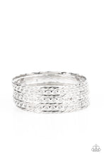 Load image into Gallery viewer, Back-To-Back Stacks - Silver Bracelets
