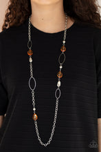 Load image into Gallery viewer, SHEER As Fate - Orange Necklace
