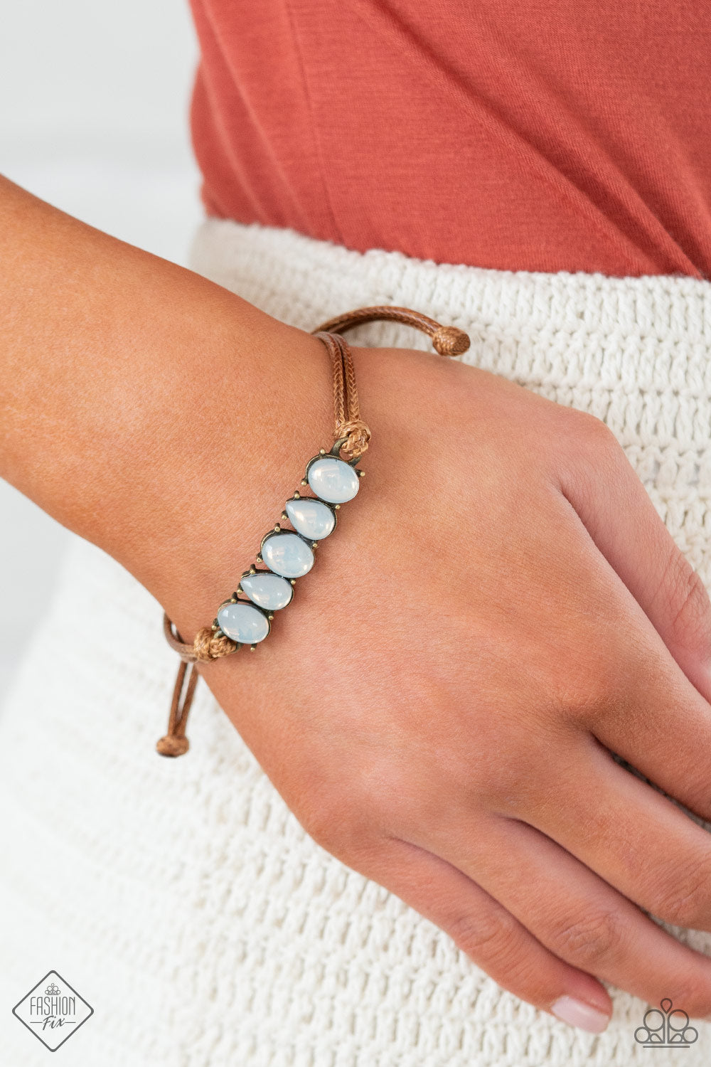 Opal Paradise- Brass Bracelet- Fashion Fix