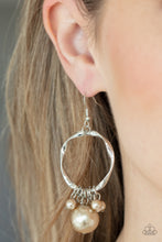 Load image into Gallery viewer, Delectably Diva - Brown Earrings
