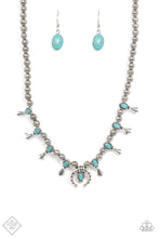 Load image into Gallery viewer, Luck Of The West - Blue Necklace - Fashion Fix
