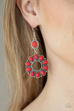 Load image into Gallery viewer, Back At The Ranch - Red Earrings- Fashion Fix
