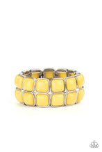 Load image into Gallery viewer, Double The DIVA-ttitude - Yellow Bracelet

