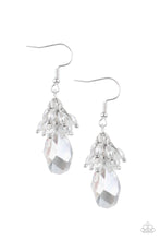 Load image into Gallery viewer, Well Versed in Sparkle - White Earrings
