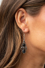 Load image into Gallery viewer, Urban Radiance - Black Earrings

