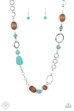 Load image into Gallery viewer, Prairie Reserve - Blue Necklace- Fashion Fix
