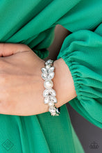 Load image into Gallery viewer, Regal Reminiscence- White Bracelet- Fashion Fix
