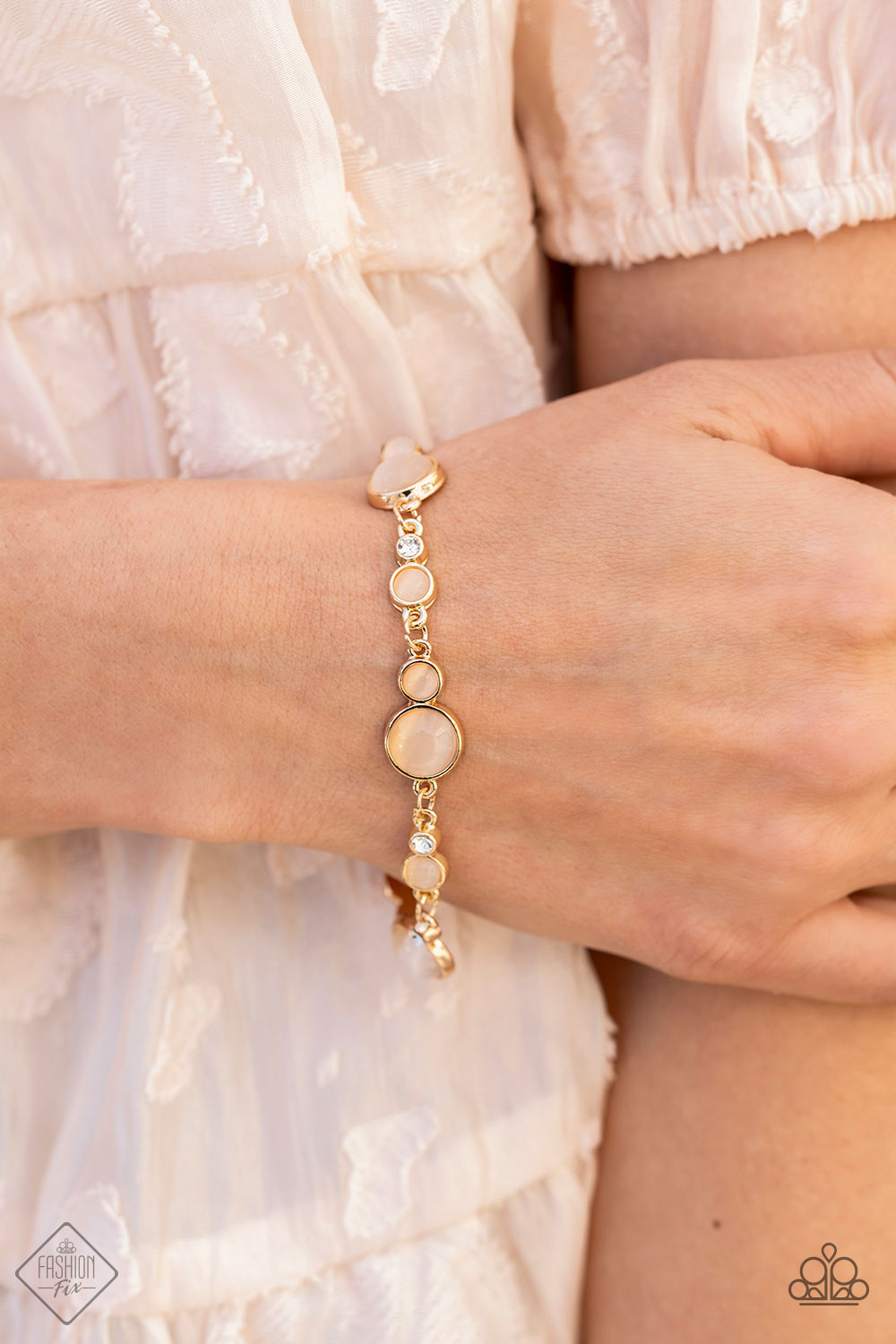 Storybook Beam - Gold Bracelet- Fashion Fix