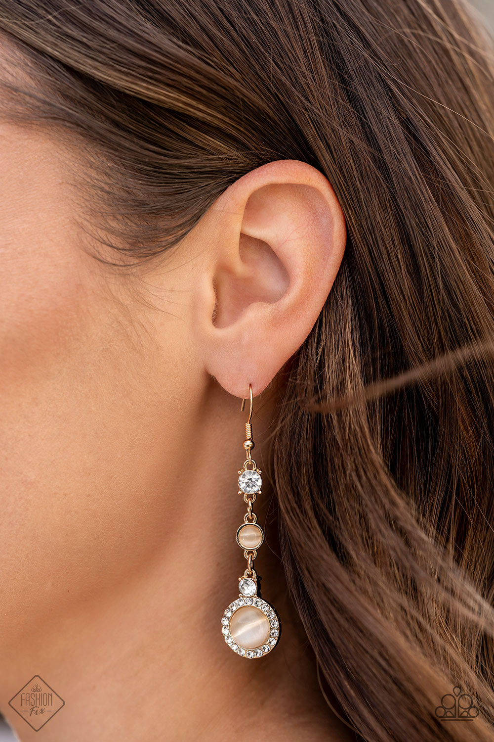 Epic Elegance - Gold Earrings- Fashion Fix