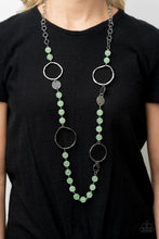 Load image into Gallery viewer, Sea Glass Wanderer - Green Necklace
