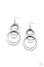 Load image into Gallery viewer, I Feel Dizzy - Black Earrings
