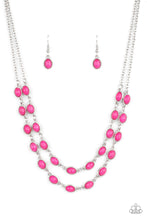 Load image into Gallery viewer, Sahara Safari - Pink Necklace

