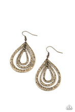 Load image into Gallery viewer, Plains Pathfinder - Brass Earrings
