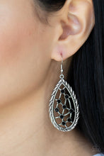 Load image into Gallery viewer, Industrial Incandescence - Black Earrings
