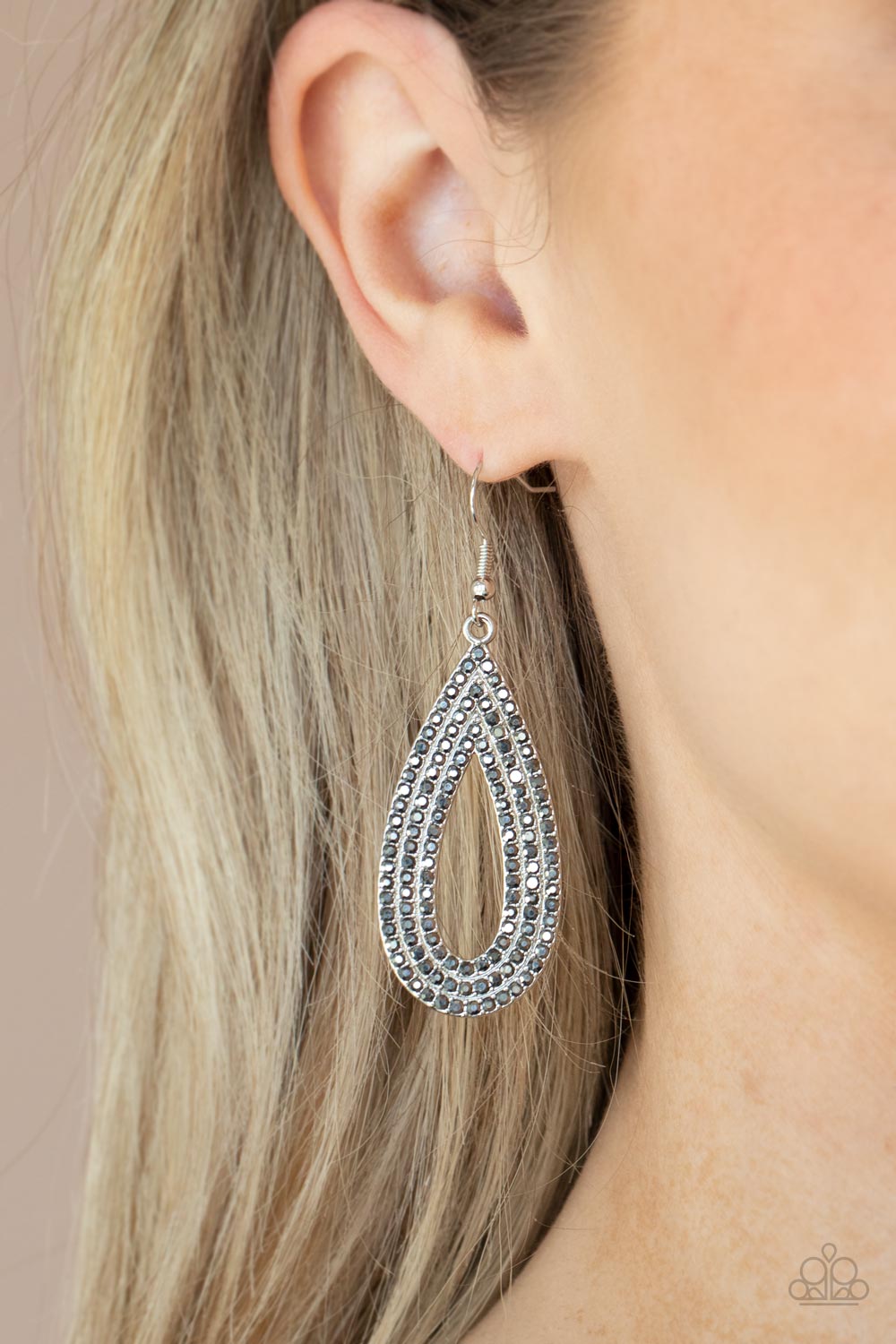 Exquisite Exaggeration - Silver Earrings